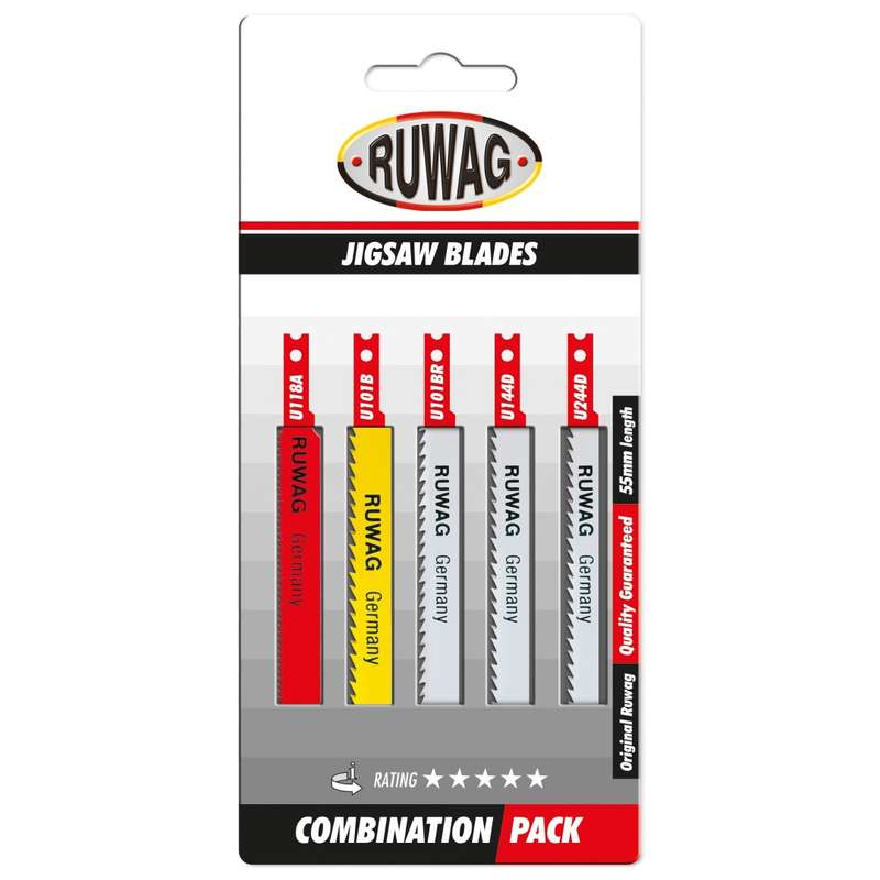 Ruwag U-shank Combo Jigsaw Blade Set