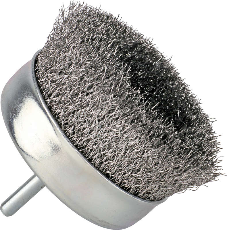 Ruwag 80mm Cup Brush 6mm Shaft