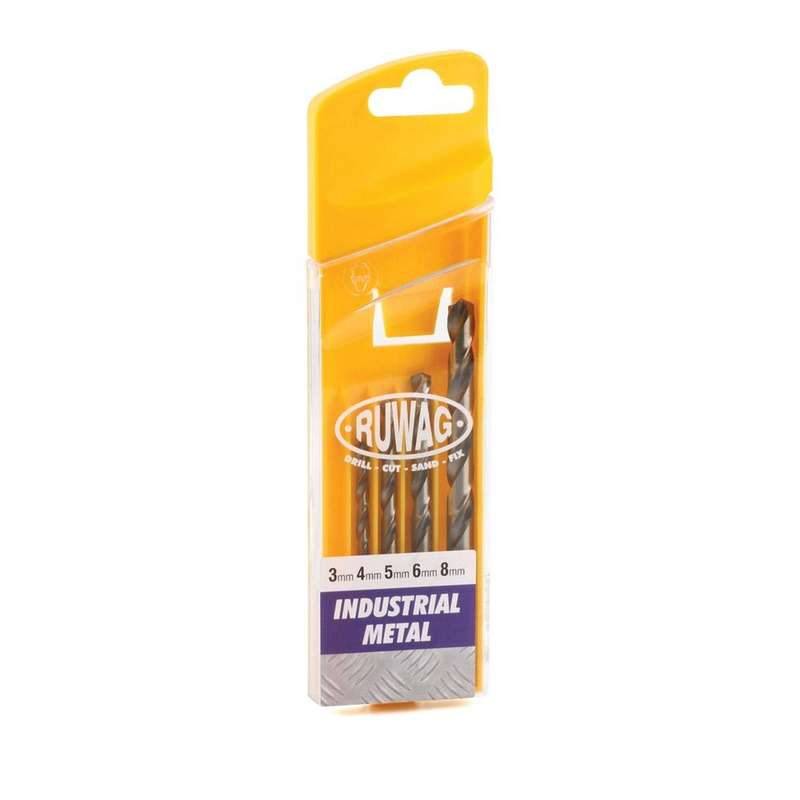 Ruwag 5pce Industrial Metal 3-8mm