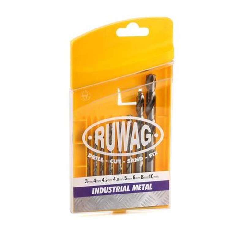 Ruwag 8pce Industrial Metal 3-10mm