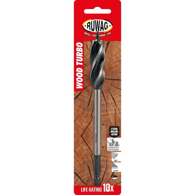 Ruwag 18.00mm Wood Turbo Carded