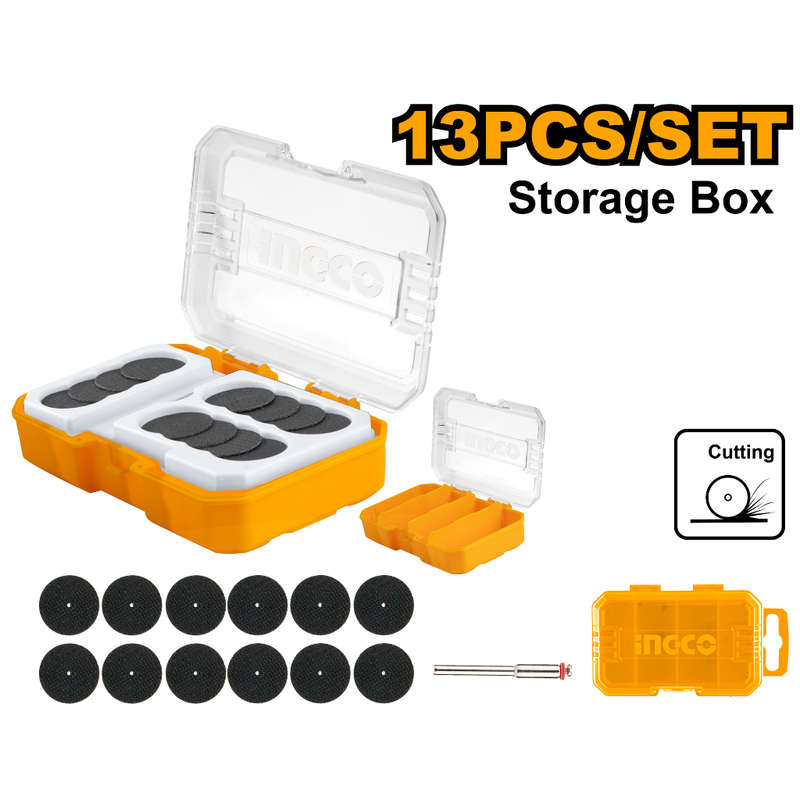 Ingco Drill Mini Acc Kit Metal 13pc