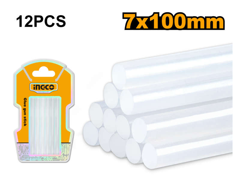 Ingco Glue Stick 7mmx10cm 12/card