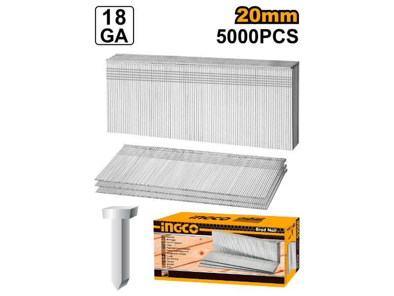 Ingco Brad Nail Ga18 1.25x1x20