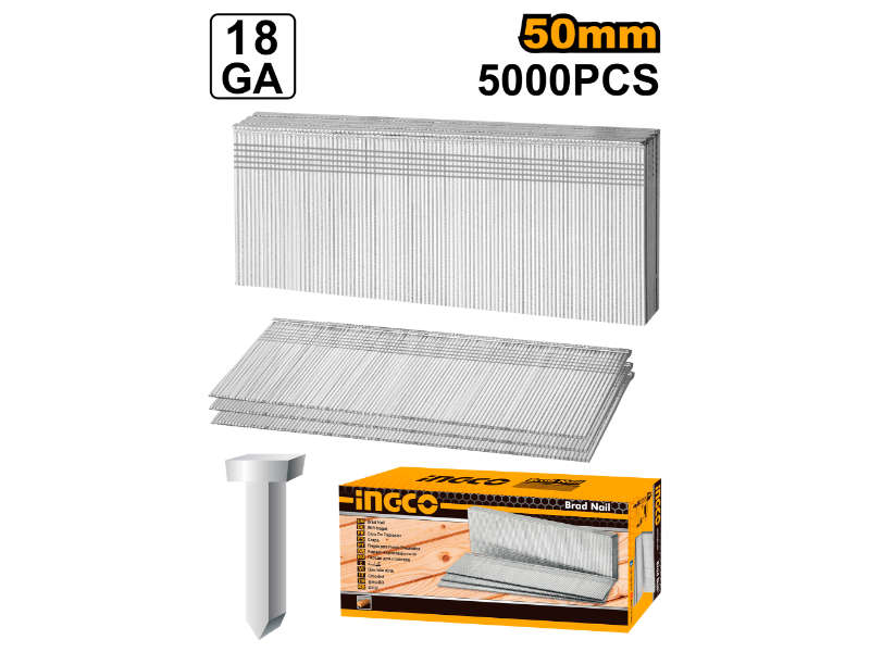 Ingco Brad Nail Ga18 1.25x1x50 5000