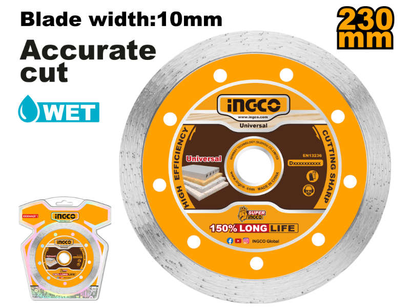 Ingco Disc Wet Diamond 230mm