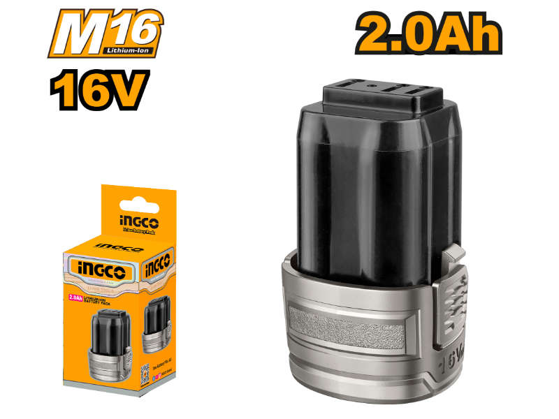 Ingco 16v Ps+c/l 2.0ah Battery