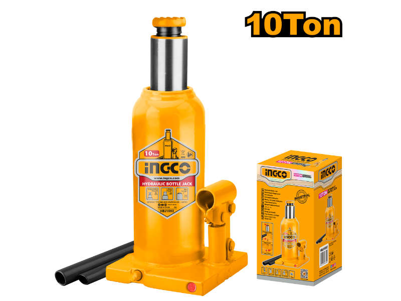 Ingco Jack Bottle Hyd 10t Max: 460mm