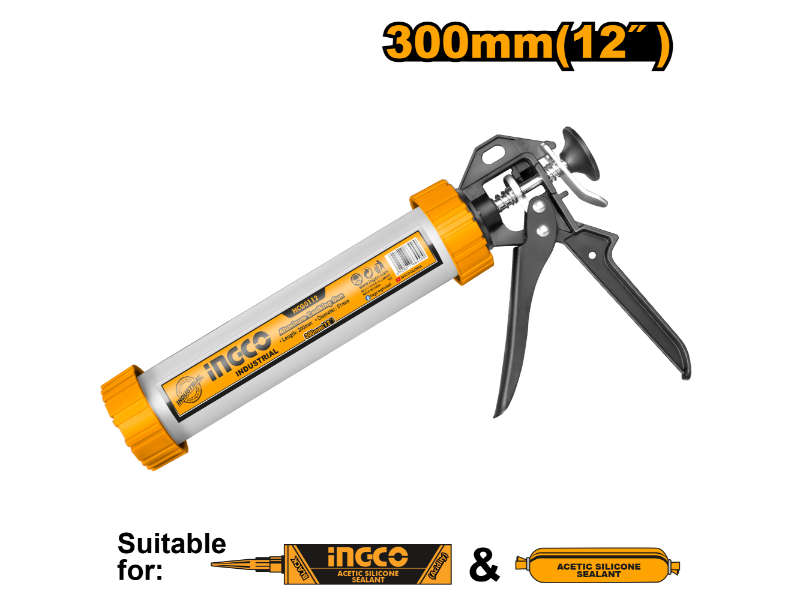 Ingco Caulking Gun Alum 308mm