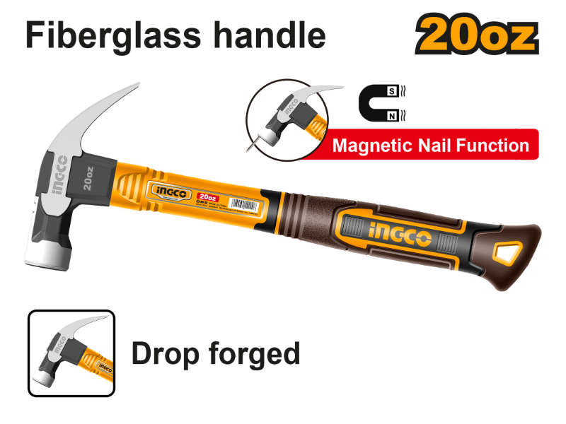 Ingco Hammer Claw 560g F/g
