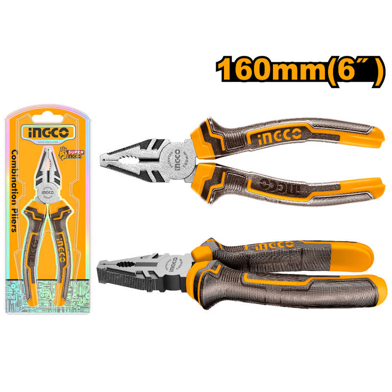 Ingco Plier Comb 160mm Polished