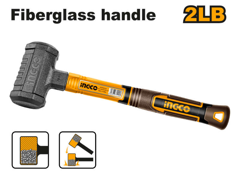 Ingco Mallet Black Dead Blow 900g F/g