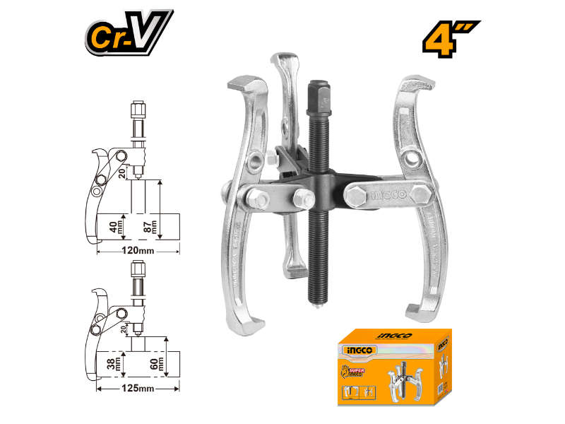 Ingco Puller Gear Sz 4 3 Jaw