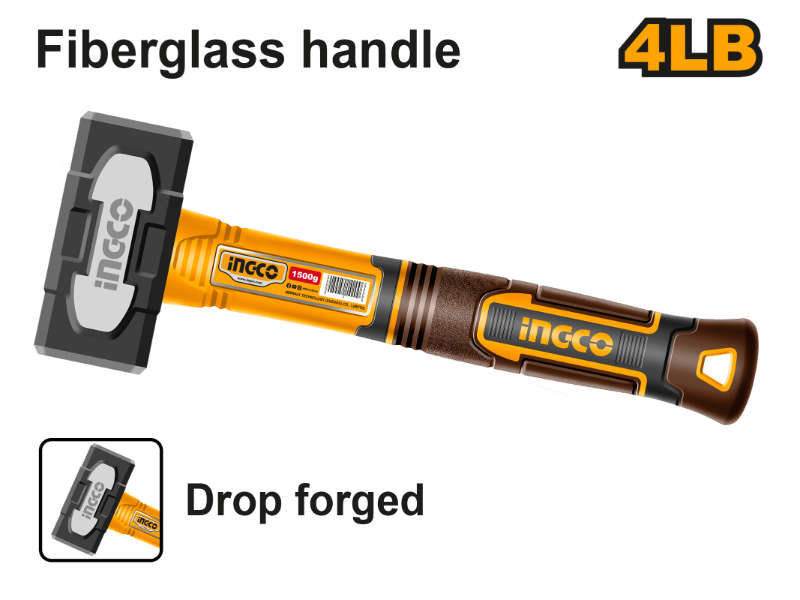 Ingco Hammer Sledge F/g Hnd 1.8kg
