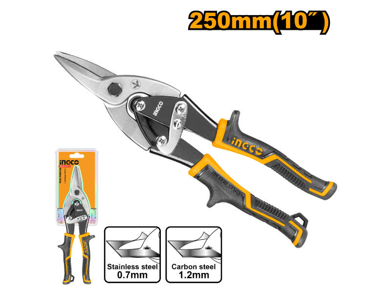 Ingco Tin Snip Aviation Straight