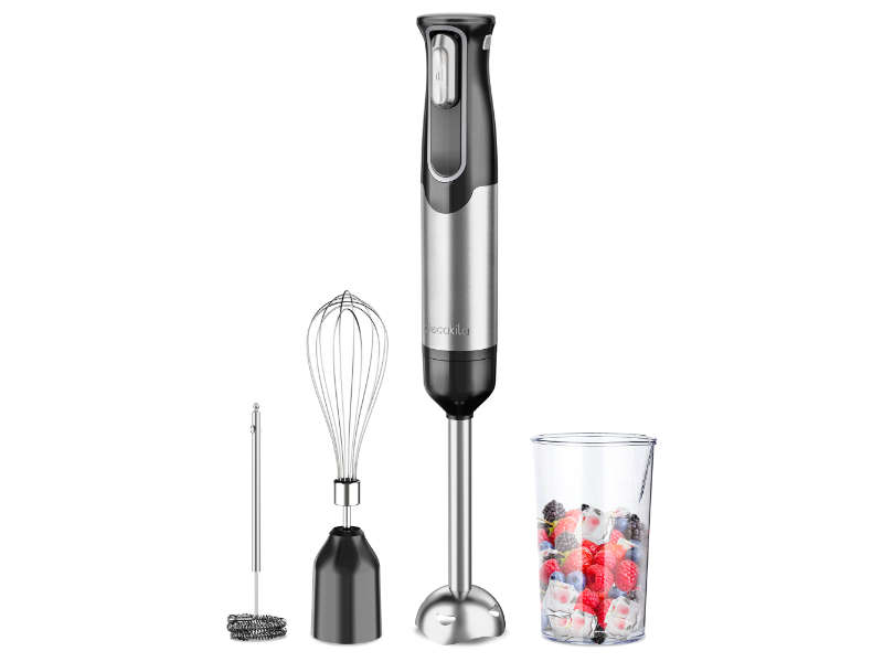 Decakila 12v 4 In 1 Blender Cordless Set Black