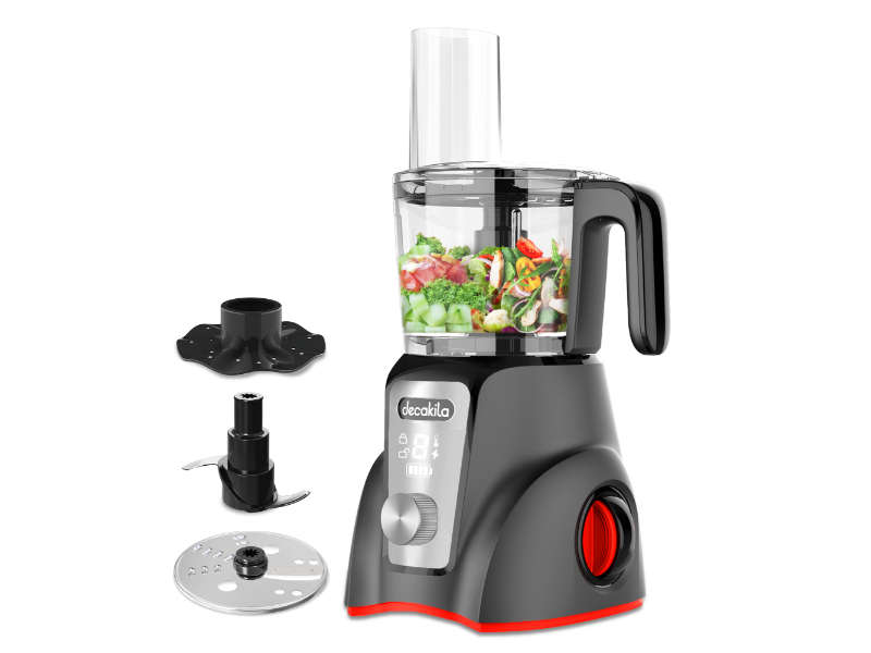 Decakila 16v 16v Cordless Food Processor 1.25l 250w