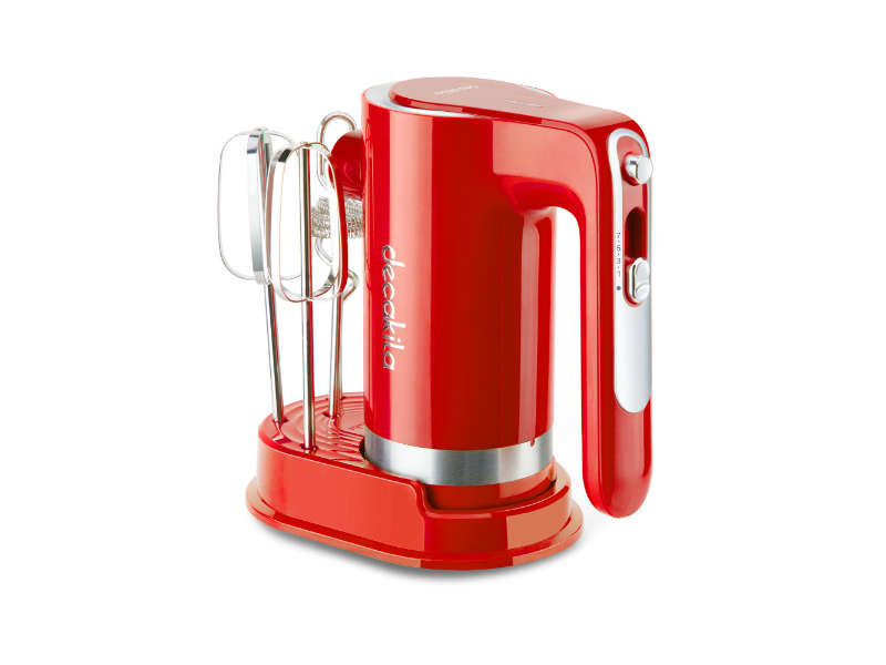 Decakila 12v Hand Mixer Cordless  Red