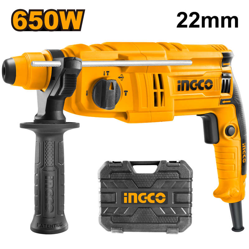 Ingco Drill Rotary Hammer 650w Bmc