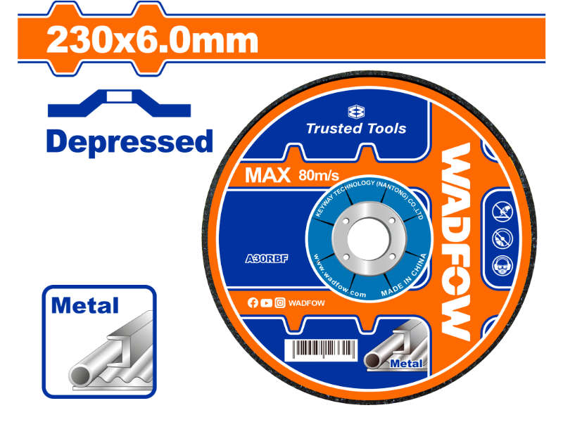 Wadfow Disc Grind Metal 230mmx6.0mm