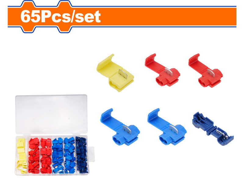 Wadfow Quick Wire Splice Acc Set 65pcs