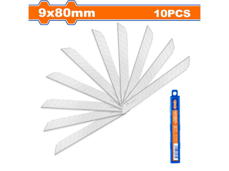 Wadfow Blade Set S/off 9x80mm 10pcs