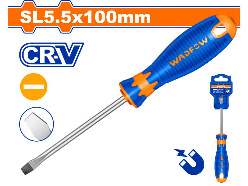 Wadfow S/driver Slot Mag Bt Cr-v 5.5x100mm