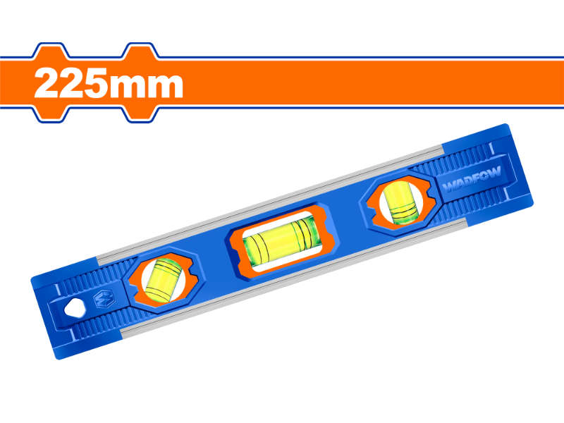 Wadfow Level Spirit Mini Magnetic Abs 3 Vial 225cm