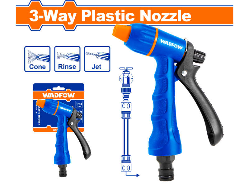 Wadfow Spray Nozzel Trigger 3 Way