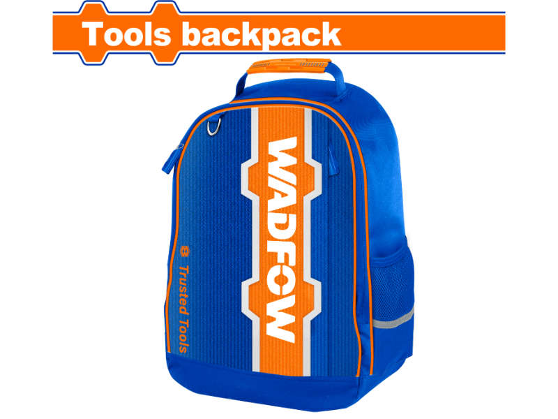 Wadfow Tool Backpack 8kg Inter Pocket 34x17x45cm
