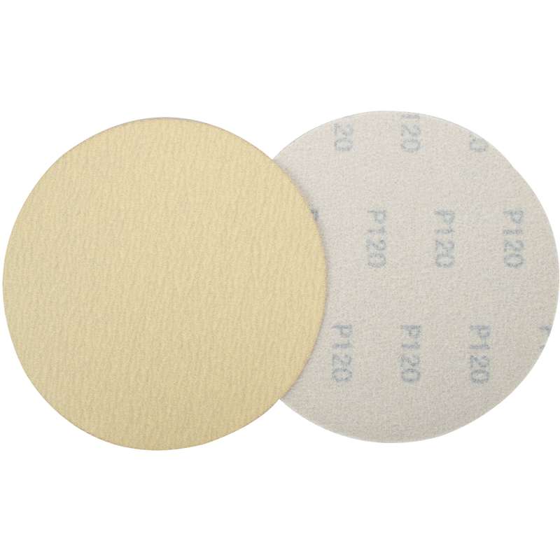 Tork Craft Gold Disc (50 Pieces) 120 Grit 150mm Without Hole Hook And Loop