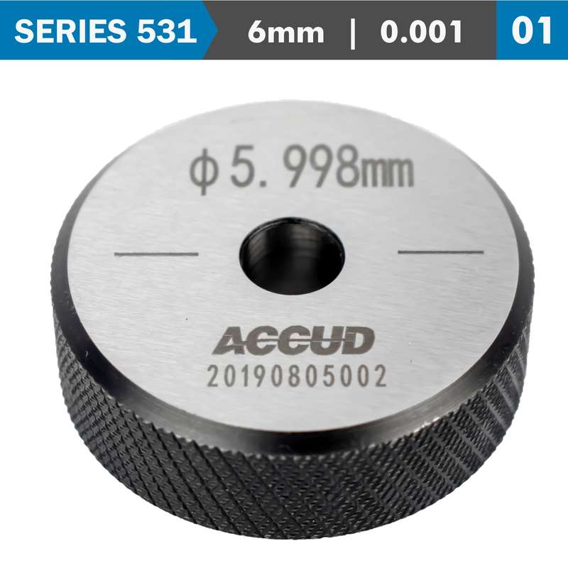 Accud Setting Ring 6mm 0.001mm Acc.