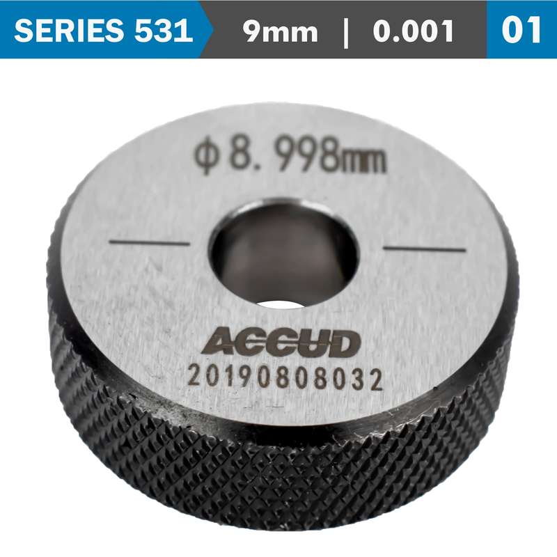 Accud Setting Ring 9mm 0.001mm Acc.