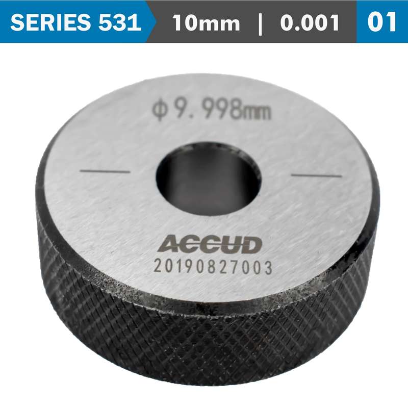 Accud Setting Ring 10mm 0.001mm Acc.
