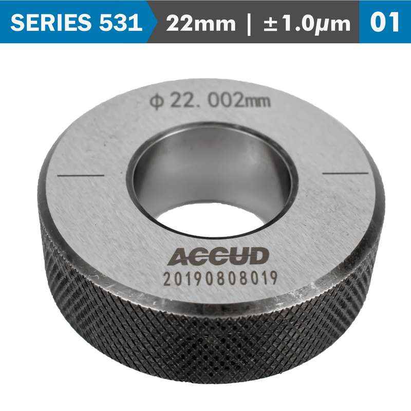 Accud Setting Ring 22mm 0.001mm Acc.