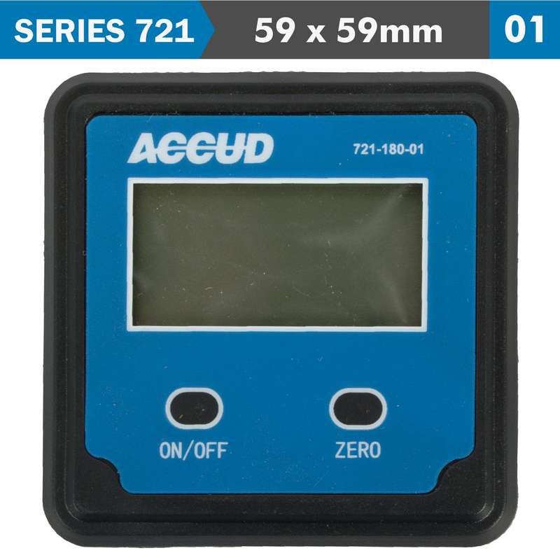 Accud Digital Leveler 360 Deg 0.05 Deg. Res.
