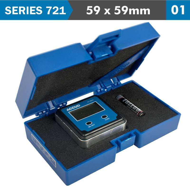 Accud Digital Leveler 360 Deg 0.05 Deg. Res.