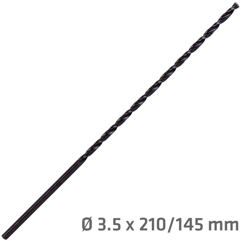 Alpen Hss Drill Bit 3.5mm 210 X 145 Extra Long