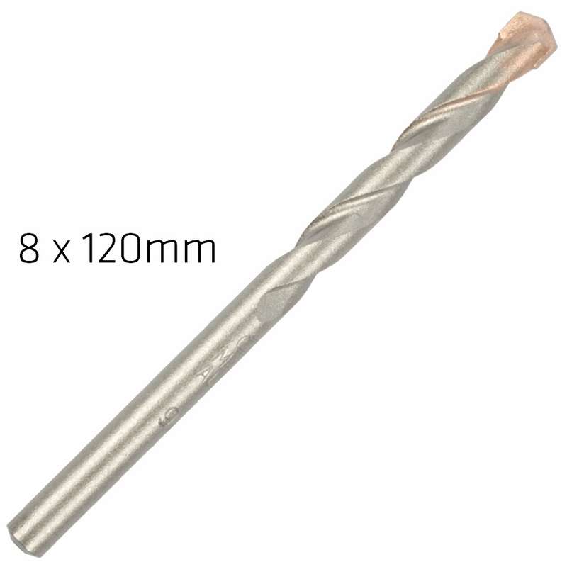 Alpen Masonry Drill Bit Long Life 8 X 120mm