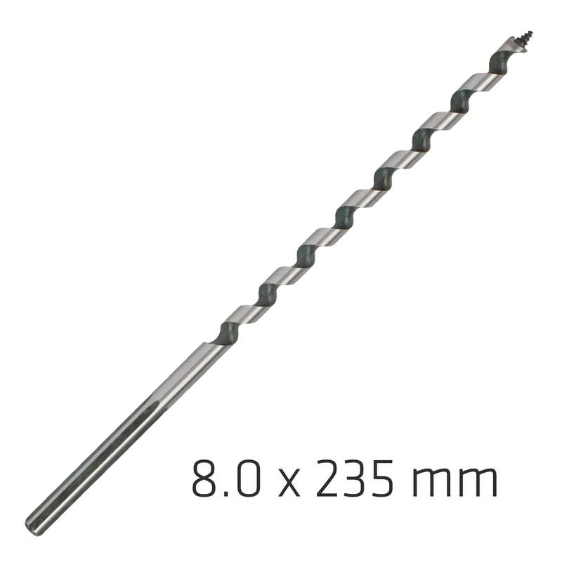 Alpen Wood Auger Drill Bit 8 X 235mm