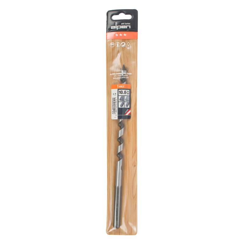 Alpen Wood Auger Drill Bit 10 X 235mm