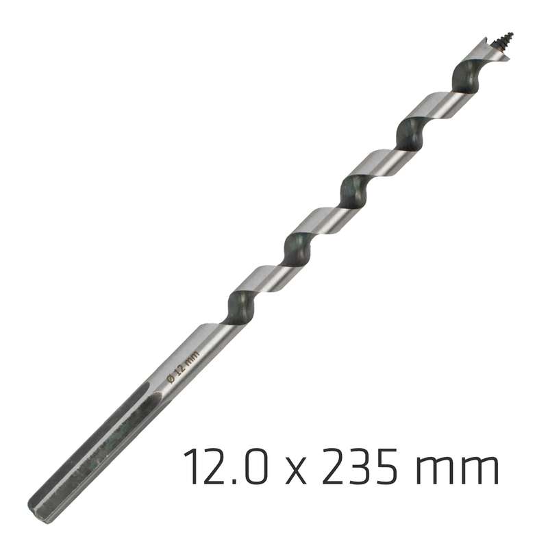 Alpen Wood Auger Drill Bit 12x 235mm