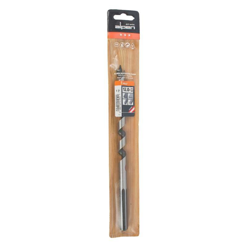 Alpen Wood Auger Drill Bit 12x 235mm