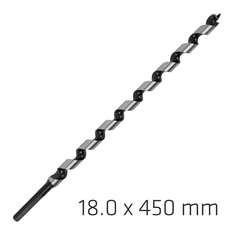 Alpen Wood Auger Drill Bit 18 X 450mm