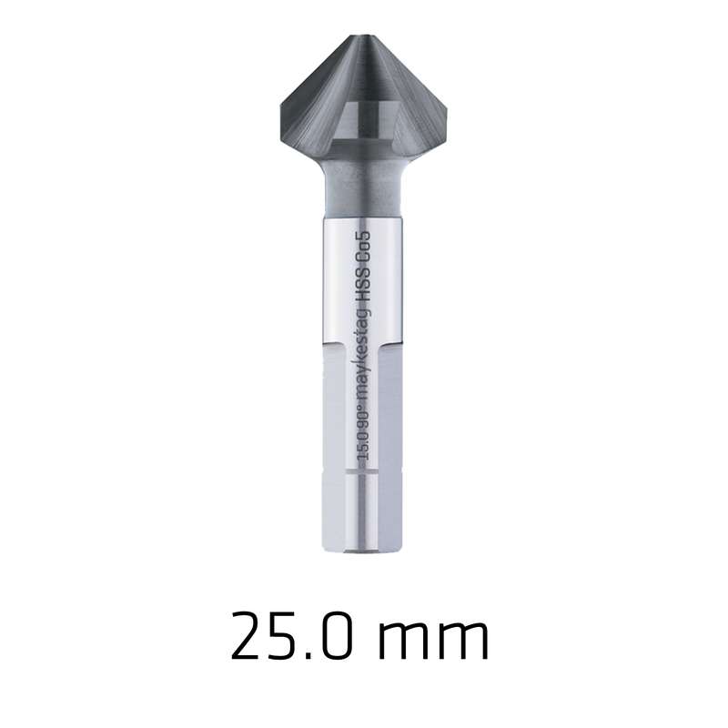 Alpen Hss-eco5 Countersink 90  25.0 Din 335 Shapec 3-surface Shank Alunit Co