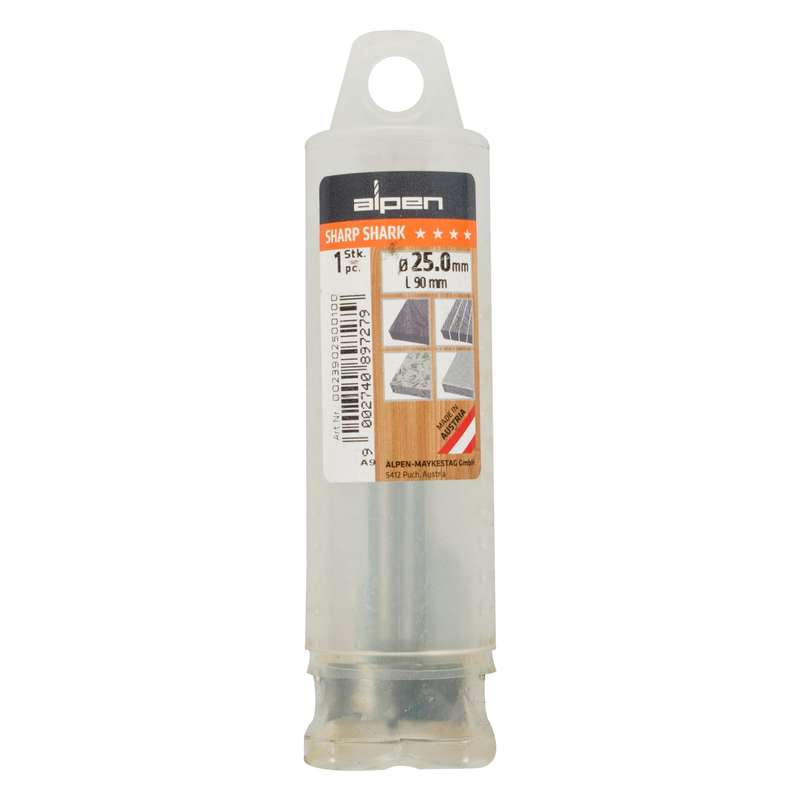 Alpen Forstner Drill Bit Sharp Shark 25mm
