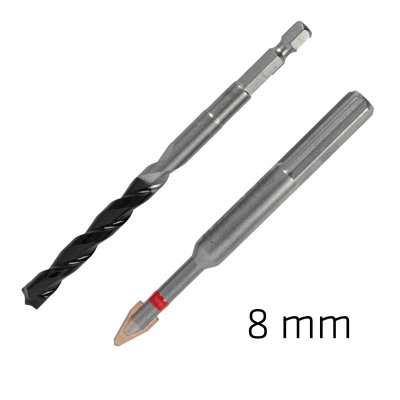 Alpen 8.0mm X2 Concrete  C Protector Drill Bits