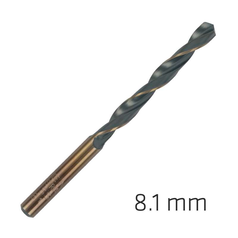Alpen Hss Sprint Master 8.1mm Bulk Din 338 Alpen Drill Bit