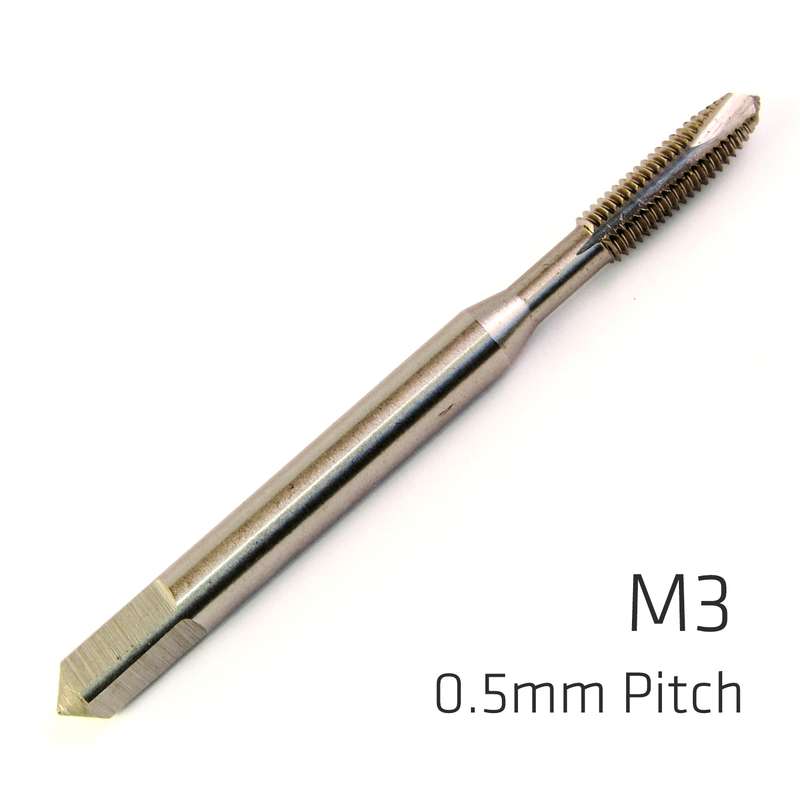 Alpen Machine Tap Cobalt 3mm In Pouch 0.5mm Pitch