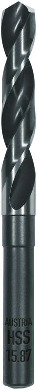 Alpen Hss Twist Drill 25mm 160x87mm Reduced Shank 12,7 Mm